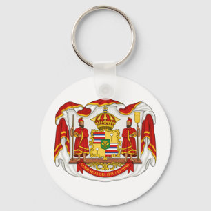 Porte-clés Armoiries royales du royaume d'Hawaï