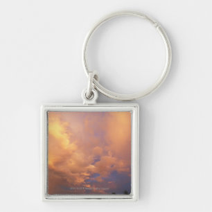 Porte-clés Arrangement de Sun derrière des nuages