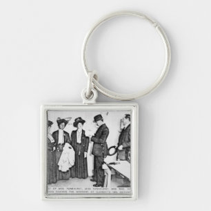 Porte-clés Arrestation de Mme Pankhurst