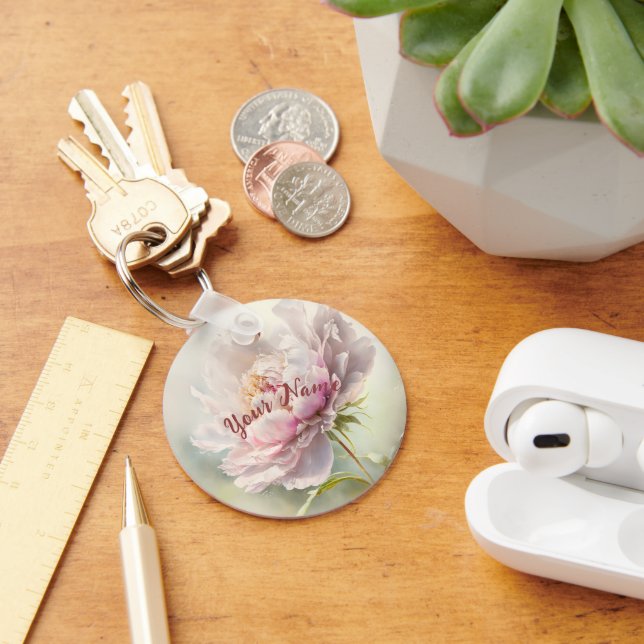 Porte-clés Arrière - plan floral. Fleur de printemps (Bureau)