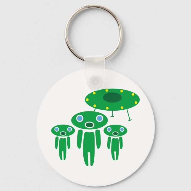 Porte-clés arrivée des Aliens (Recto)