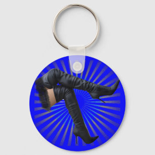 Porte-clés Art d'amorçage haut de la cuisse (étoile bleue écl