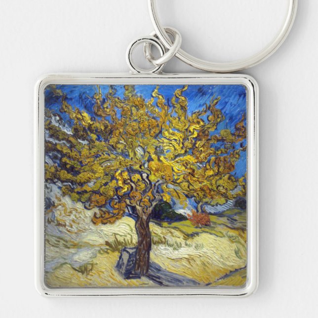 Porte-clés Art de Van Gogh Mulberry Tree (Devant)