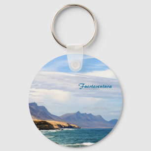 Porte-clés Art de voyage sur la côte océanique de Fuerteventu