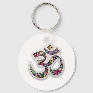 Porte-clés Art du symbole floral Namaste