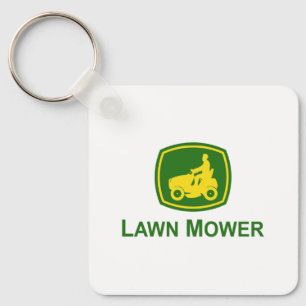 Porte-clés Art du tondeuse John Deere