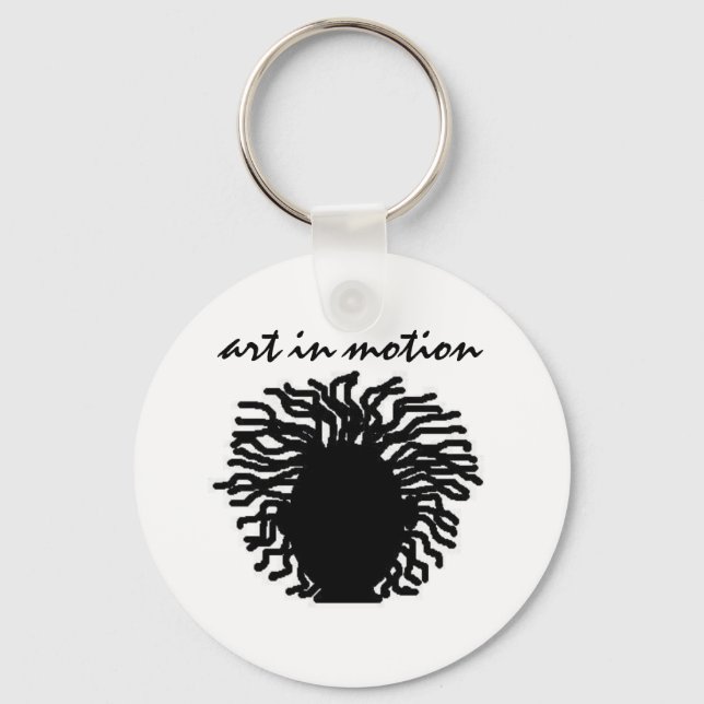Porte-clés art en mouvement (Recto)