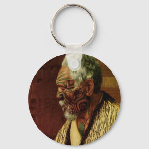 Porte-clés Art maori vintage par CF Goldie Porte - clés