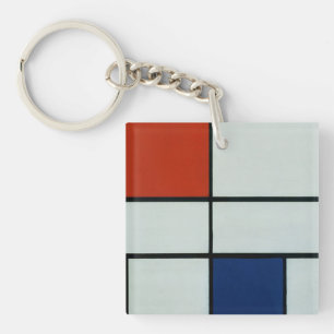 Porte-clés Art moderne de Piet Mondrian