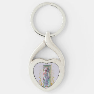 Porte-clés Art Nouveau Alphonse Mucha Soirée Contemplation