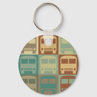 Porte-clés Art Pop Bus