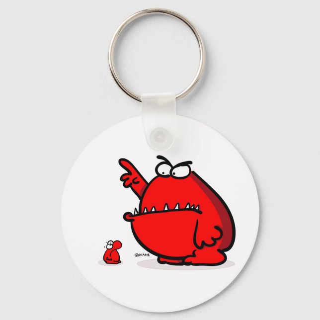 Porte-clés Artcartoon_sod_off_monster (Recto)