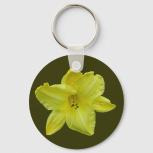 Porte-clés Articles coordonnés de Daylily jaune