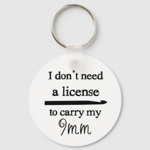 Porte-clés Artisanat de licence Crochet Hook