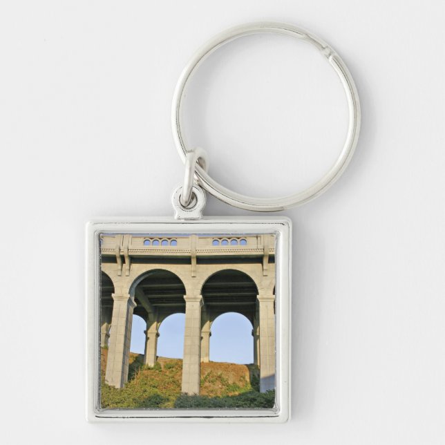 Porte-clés Artisseurs de Patterson Memorial Bridge (Devant)