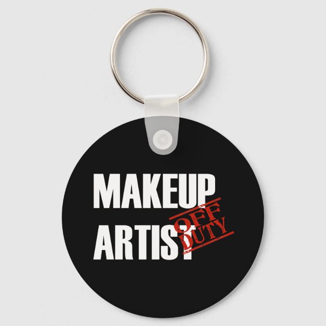 PORTE-CLÉS ARTISTE DE MAQUILLAGE HORS FONCTIONNEMENT (Recto)