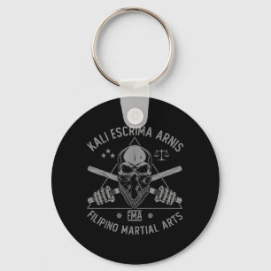 Porte-clés Arts martiaux philippins Kali Escrima Arnis FMA