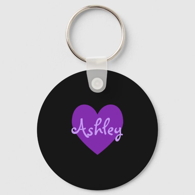 Porte-clés Ashley en violet (Recto)