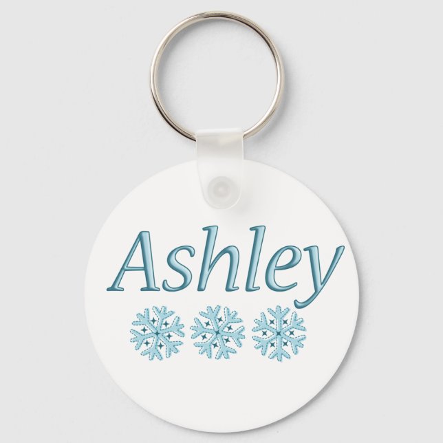 Porte-clés Ashley Snowflake (Recto)