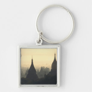 Porte-clés Asie, Birmanie, (Myanmar), Pagan (Bagan) Montgolfi