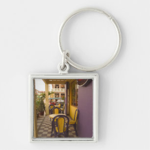 Porte-clés Asie, Cambodge, Siem Reap, café.