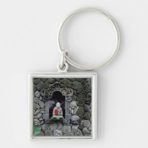 Porte-clés Asie, Indonésie, Bali. Un sanctuaire de Bouddha