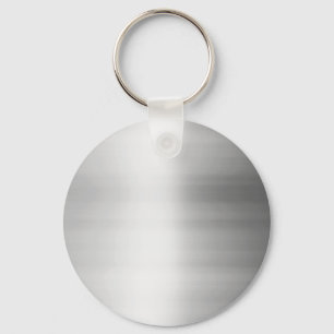 Porte-clés Aspect métallique en acier inoxydable