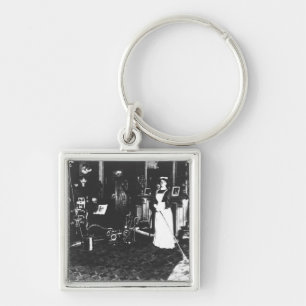 Porte-clés Aspirateur au travail