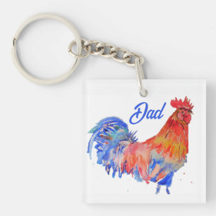 Porte-clés Assiette en papier pour fête d'anniversaire à moti