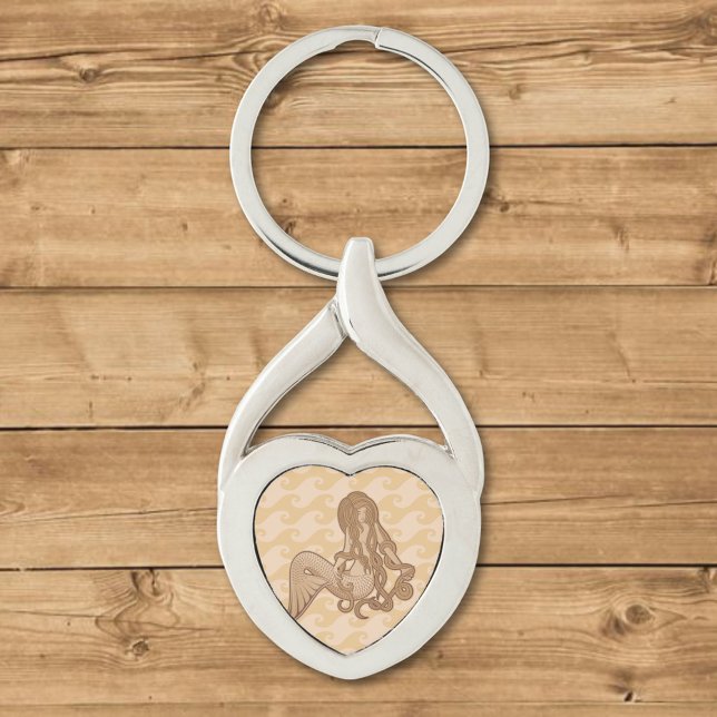 Porte-clés Assis Sirène (Créateur téléchargé)