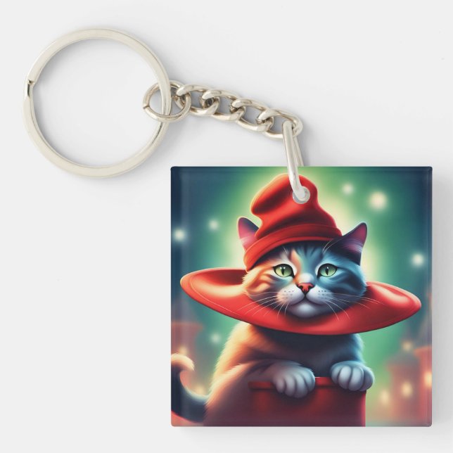 Porte-clés assistant cat (Devant)