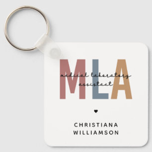 Porte-clés Assistant de laboratoire Médicale MLA personnalisé