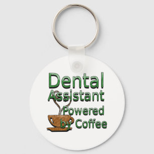 Porte-clés Assistant dentaire avec café