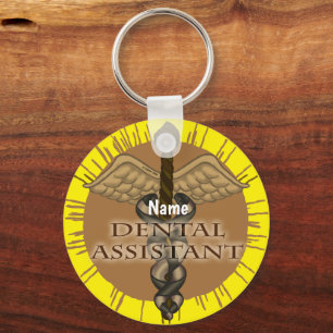 Porte-clés Assistant dentaire porte - clé Caduceus