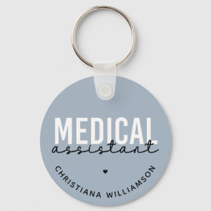 Porte-clés Assistant Médicale personnalisé   Cadeau de l'assi