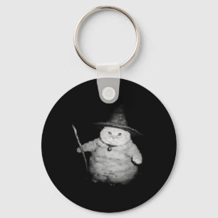 Porte-clés Assistant vintage Chat Bizarre drôle Halloween Cha