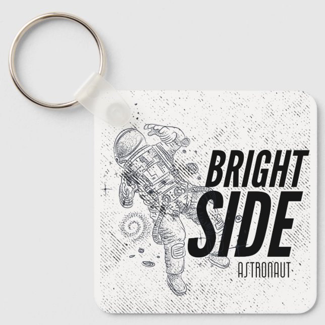 PORTE-CLÉS ASTRONAUT CÔTÉ LUMINEUX (Recto)