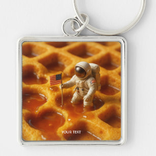 Porte-clés Astronaut Imaginaire Sur L'Érable