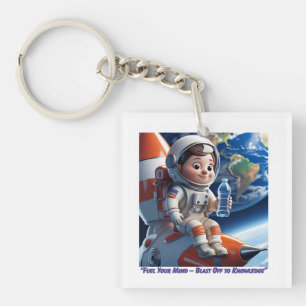 Porte-clés "Astronaut Rocket Ship Space Adventure Porte - clé