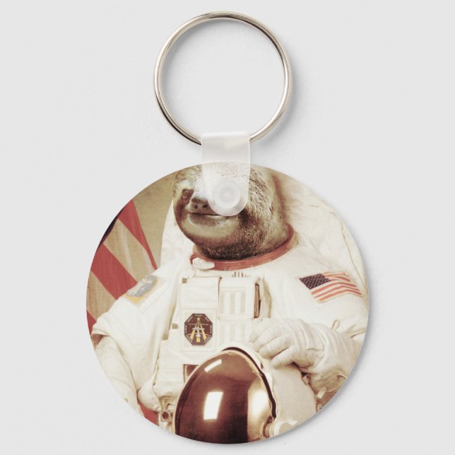 Porte-clés Astronaut Sloth (Recto)