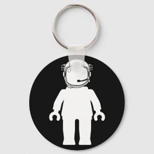 Porte-clés Astronaute Minifig de style de Banksy