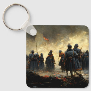 Porte-clés Atack the place