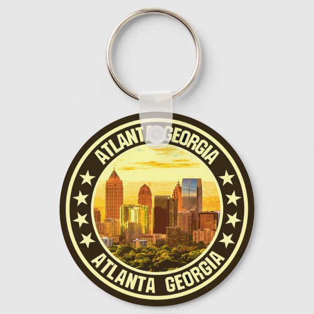 Porte-clés Atlanta Géorgie (Recto)