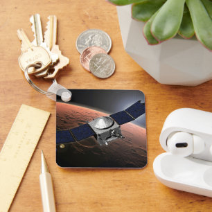 Porte-clés Atmosphère Mars Et Mission D'Évolution Volatile.