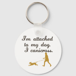 Porte-clés Attaché à mon chien