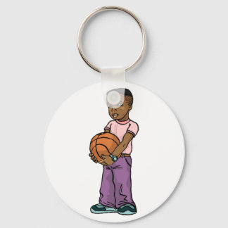 Porte-clés Attaque de basket-ball