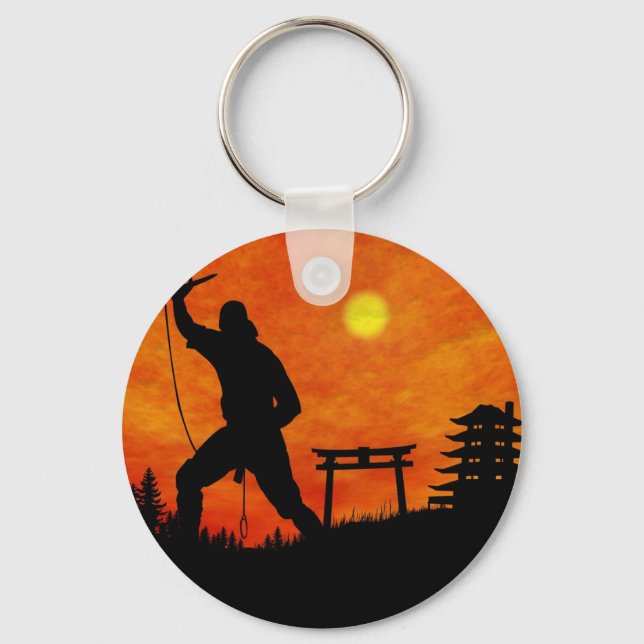 Porte-clés Attaque de Ninja (Recto)
