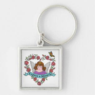 Porte-clés Attendez-vous à un miracle