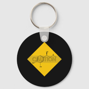 Porte-clés Attention : Adrénaline.