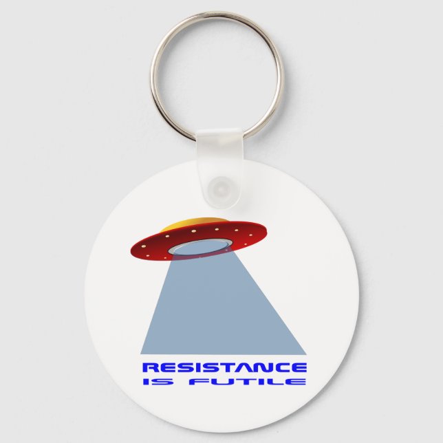 Porte-clés Atterrissage UFO (Recto)